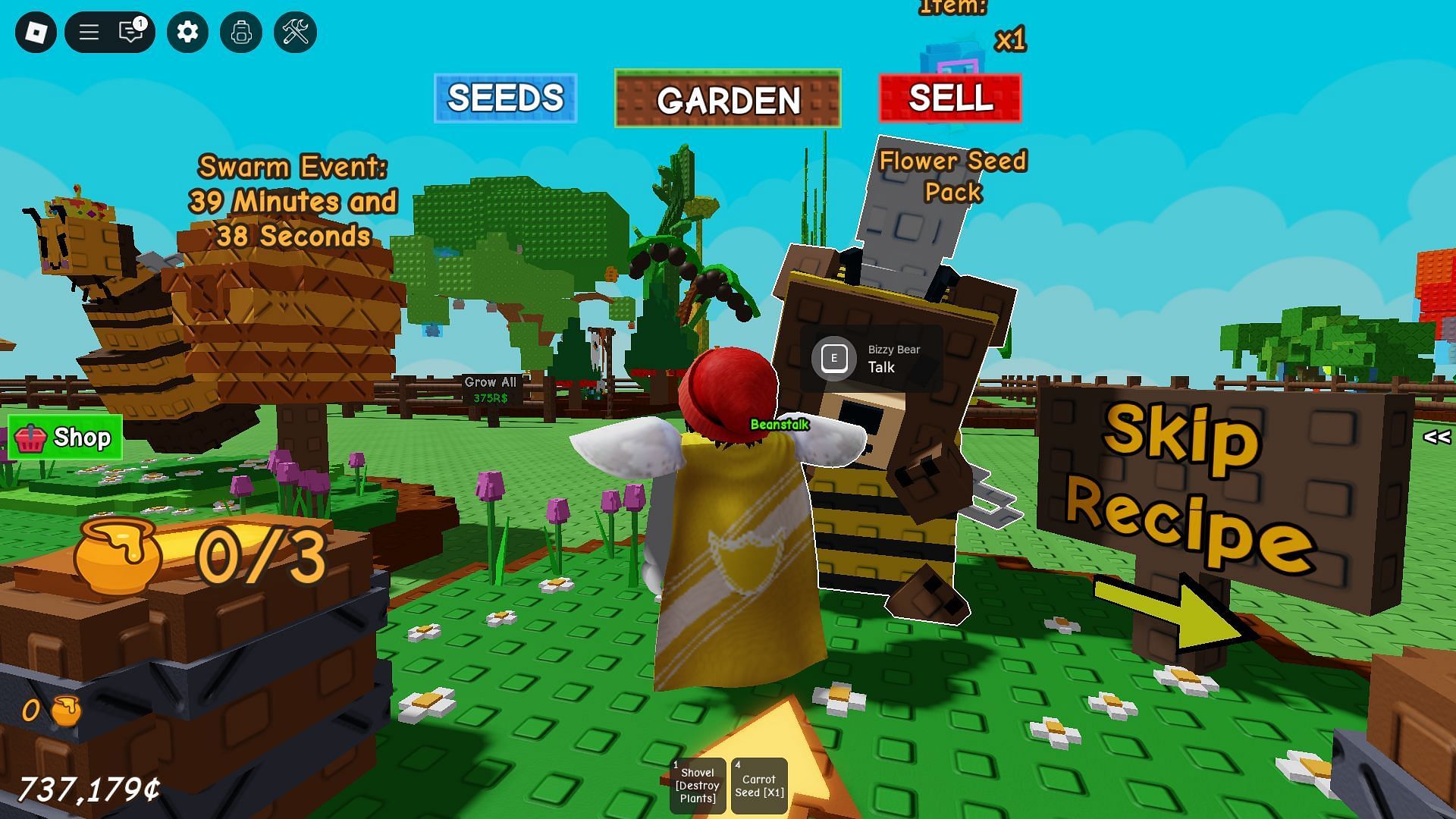 The Bizzy Bear (Image via Roblox)